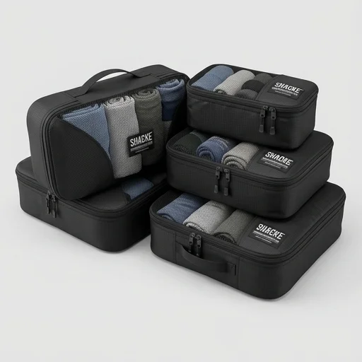 Shacke Compression Packing Cubes