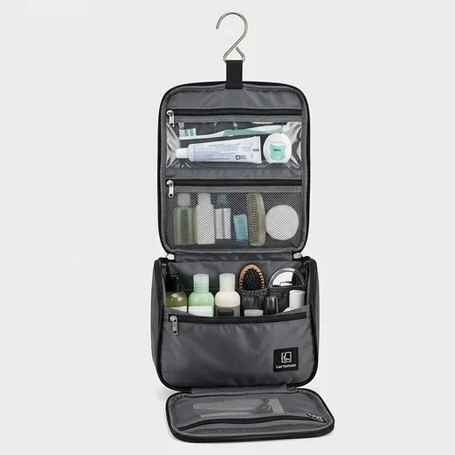 Lermende Hanging Toiletry Bag view 2