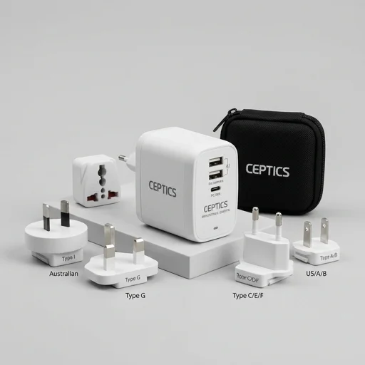 Ceptics International Travel Adapter Set view 3