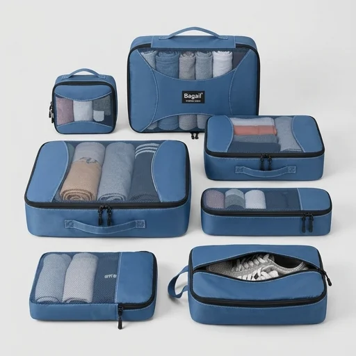 Bagail 6 Set Packing Cubes view 3