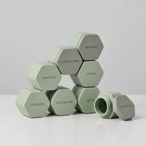 Cadence Capsules Refillable Travel Bottles Set view 3