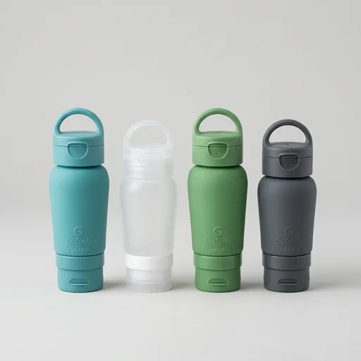 GoToob Silicone Travel Bottles Set view 2